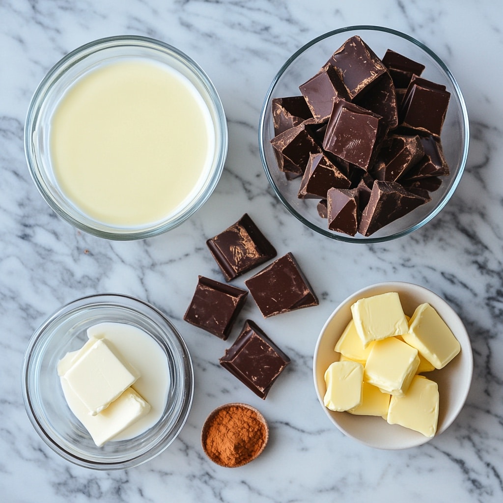 Easy Milk Chocolate Mousse Recipe That Melts in Your Mouth 7 mousse ingredients setup for easy milk chocolate recipe