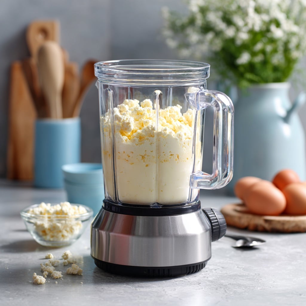 blended batter for cottage cheese 2 ingredient flatbread