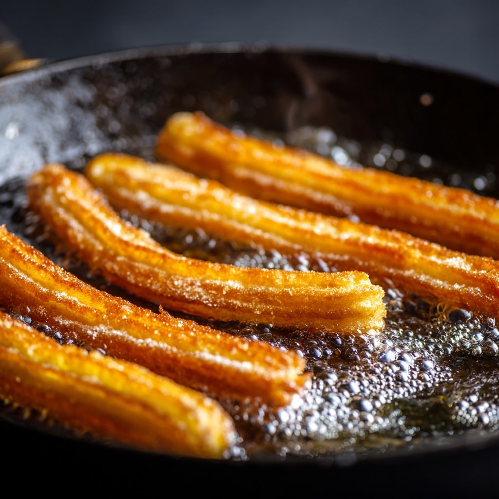 Cinco de Mayo Desserts Everyone Will Love (With Easy Recipes!) 7 Frying churros for Cinco de Mayo
