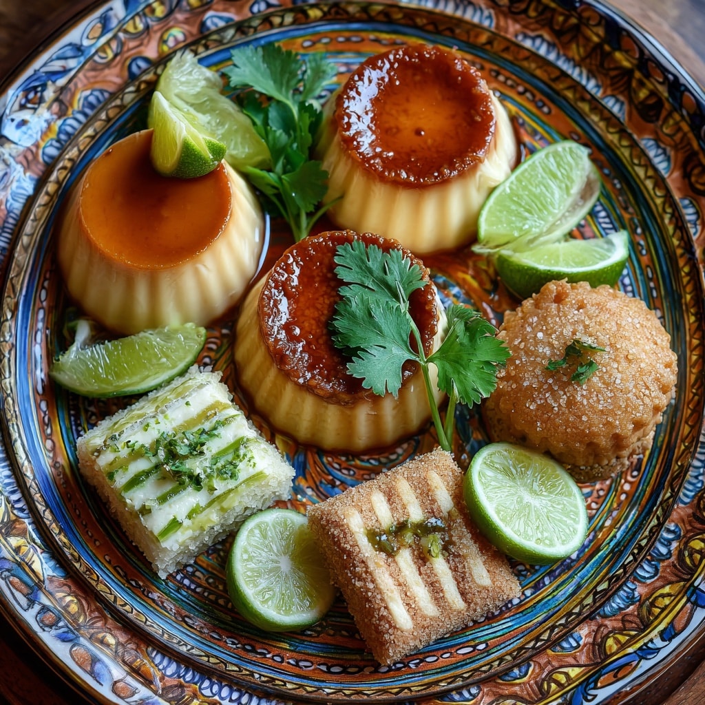 Cinco de Mayo Desserts Everyone Will Love (With Easy Recipes!) 9 Serving plate of Cinco de Mayo desserts